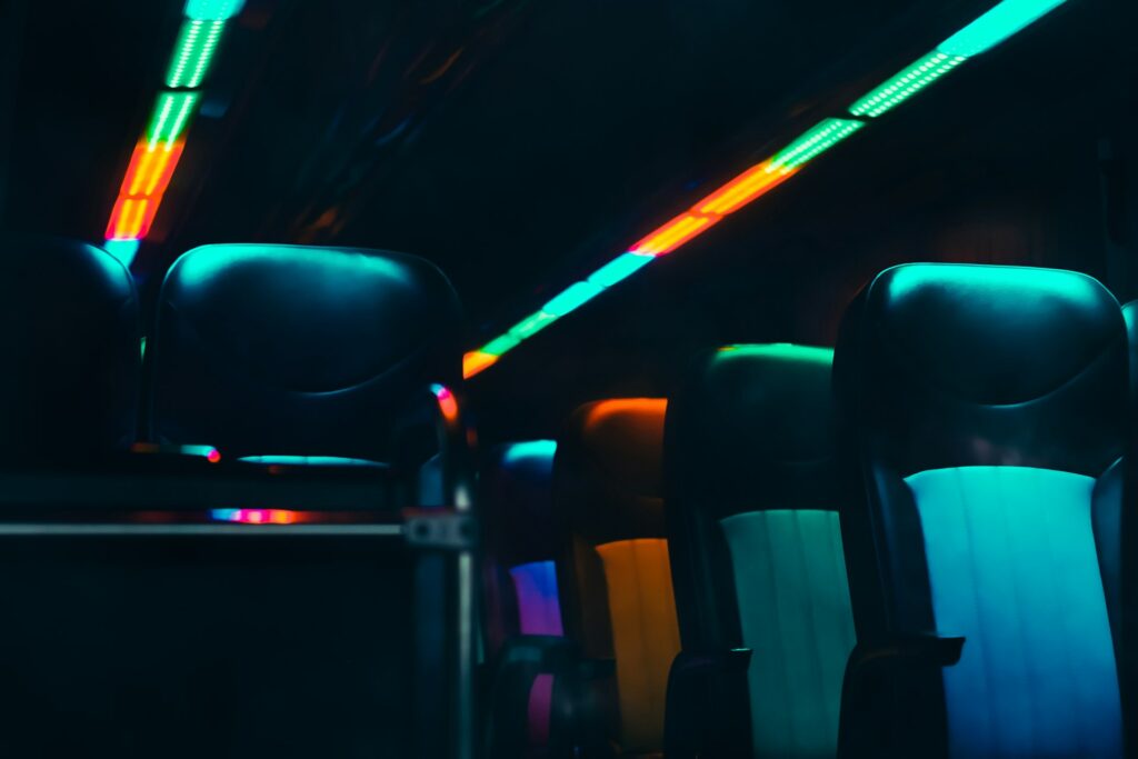Morristown Limo & Airport Car Service - party bus int